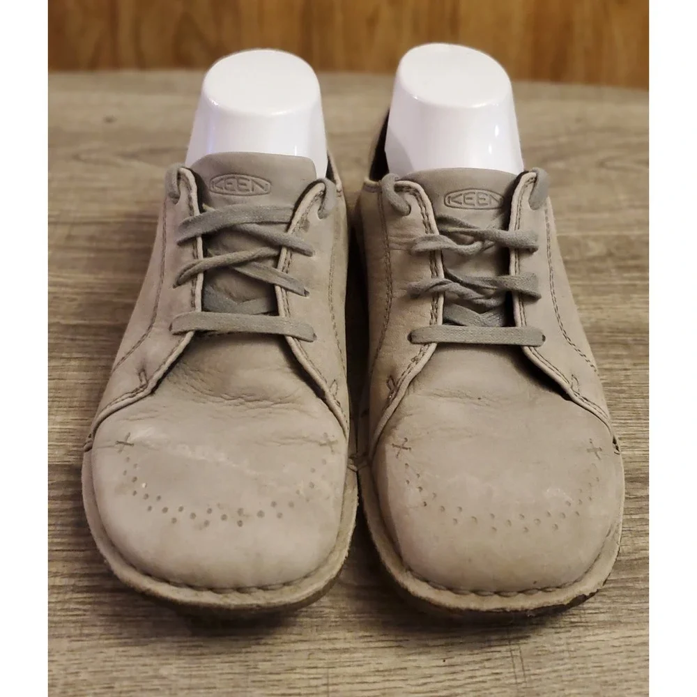 Keen Sierra Lace Up Oxford‎ Shoes Women's Size 8.5 Gray
